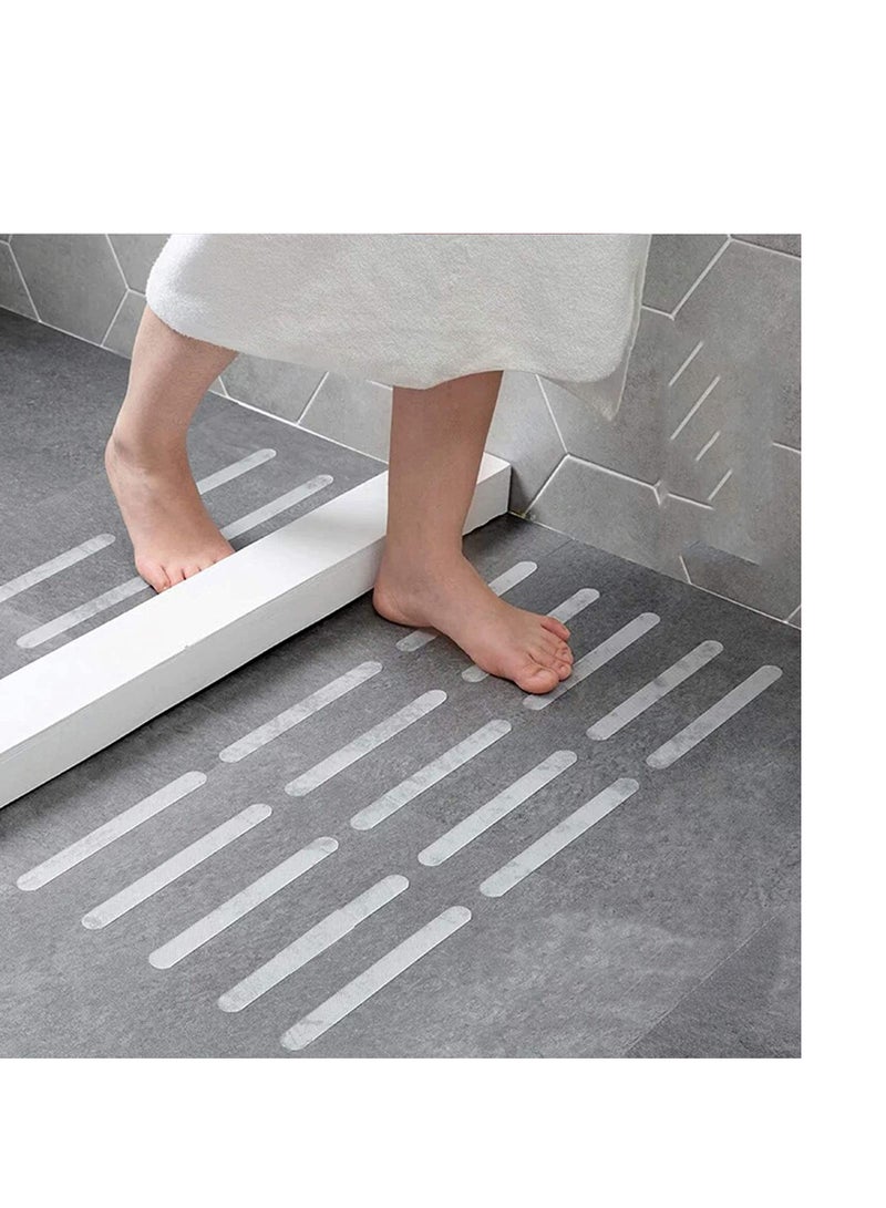 SYOSI Anti Slip Strips Tapes for Bathtubs Showers Stairs Floors, Easy to Remove -15 Pieces - Image 1