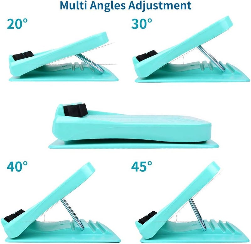 Luckam Adjustable 4 Level Slant Board Calf Stretcher Anti Slip Design Incline Board Leg Foot Balancing Fitness Pedal Wedge Stretch for Home, Office - Image 4