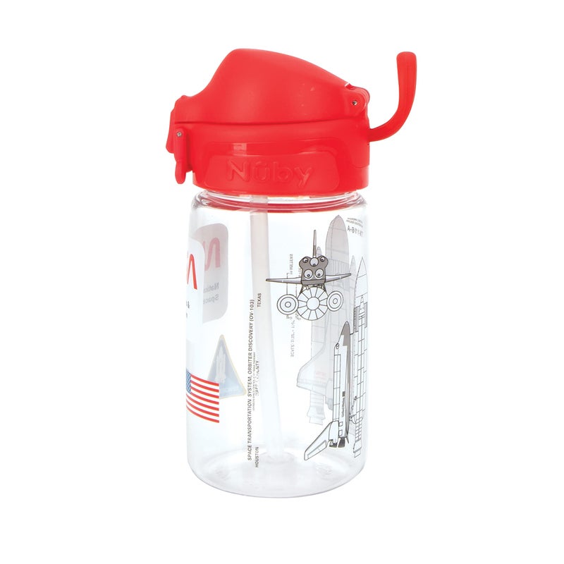 Nuby Thirsty Kids Flip-It Blast Cup No-Spill Sippy Cup - 14 Oz - 18+ Months - Image 4