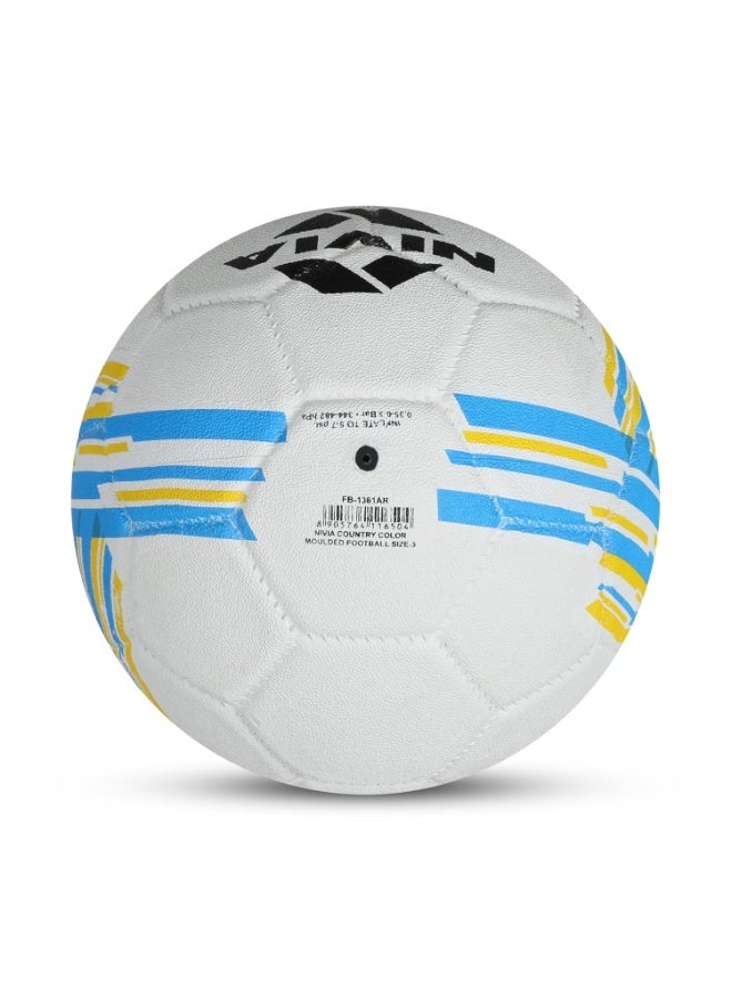 Nivia Country Colour Argentina Football - Size 3 - Image 4