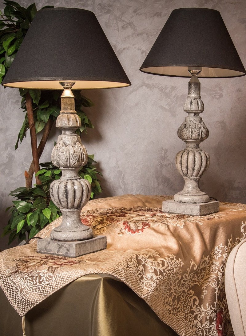 Roza lighting Gray Table Lamp - Image 3
