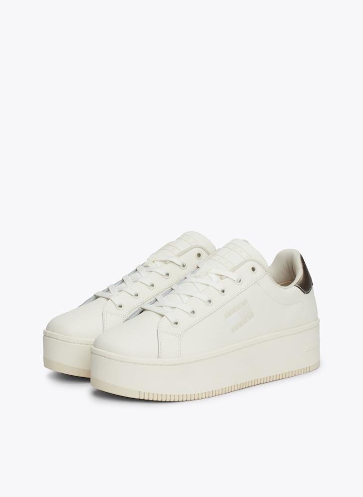 TOMMY JEANS Lace Up Low Top Sneakers  - Image 3