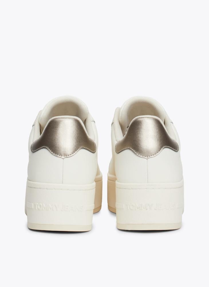 TOMMY JEANS Lace Up Low Top Sneakers  - Image 4
