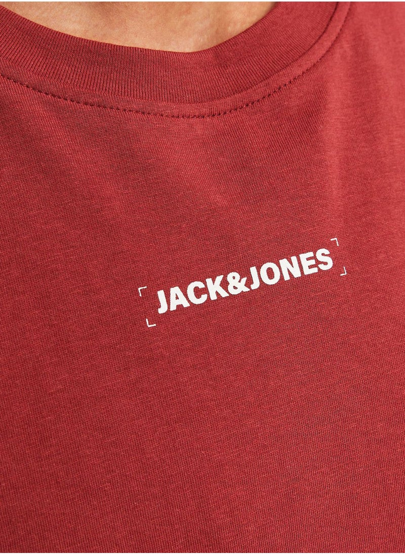 JACK & JONES - Logo Crew Neck T-Shirt - Image 1