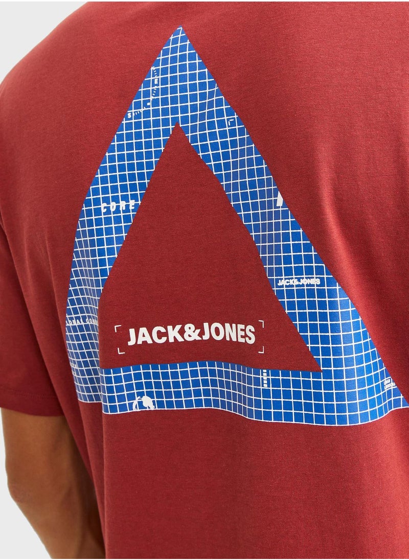 JACK & JONES - Logo Crew Neck T-Shirt - Image 1