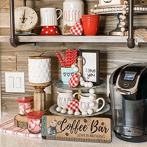 WANGIRO Wood Hanging Coffee Signs - Stylish Coffee Bar Wall Decor and Station Sign - Perfect for Home or Office - Image 5