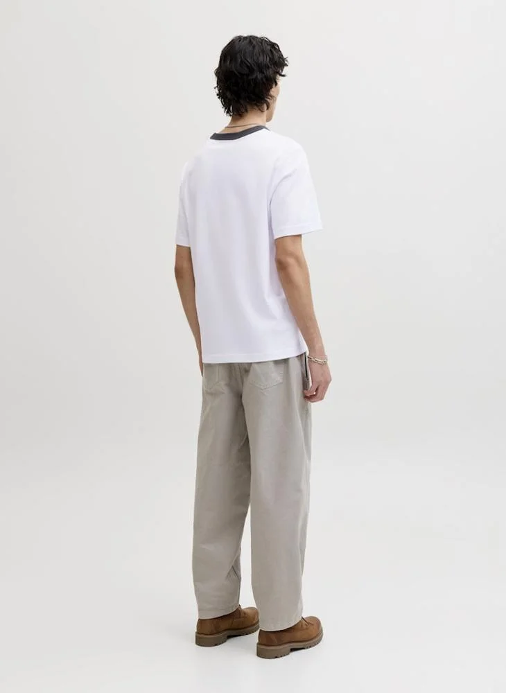 JACK & JONES Logo Crew Neck T-Shirt