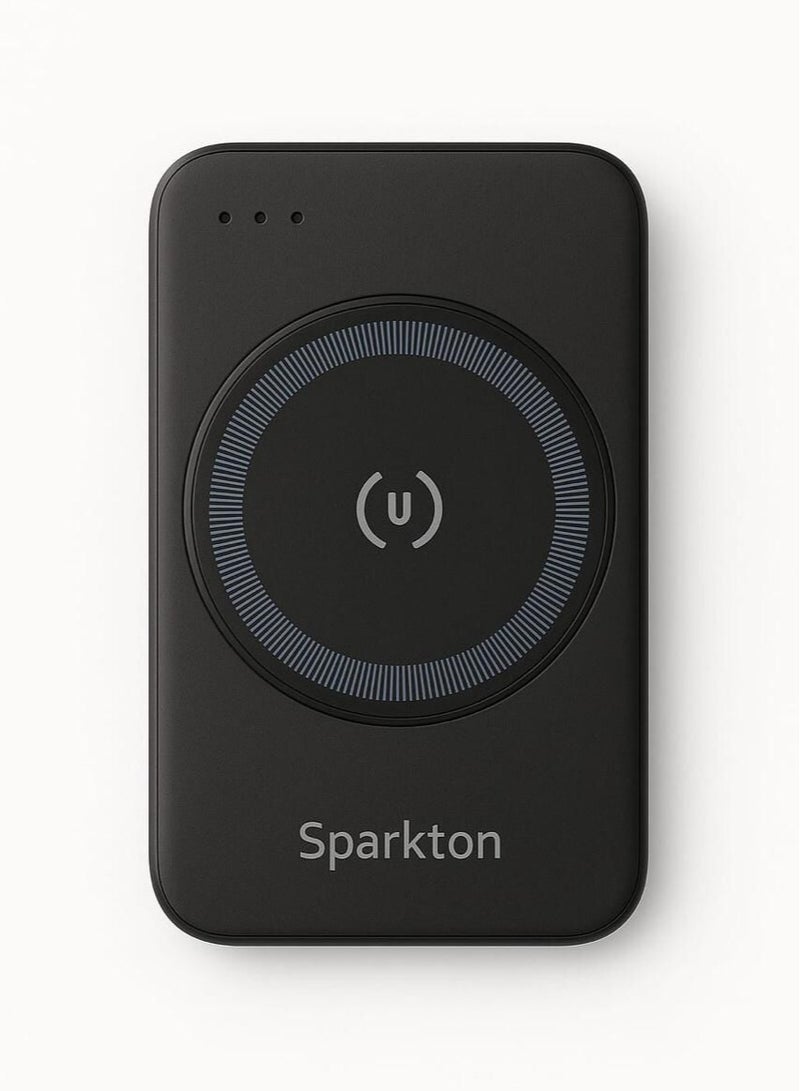 Sparkton 3 in 1 Foldable Wireless Charger  Multi Device Charging Station for iPhone Apple Watch, and AirPods  15W Fast Wireless Charging Stand. - Image 1