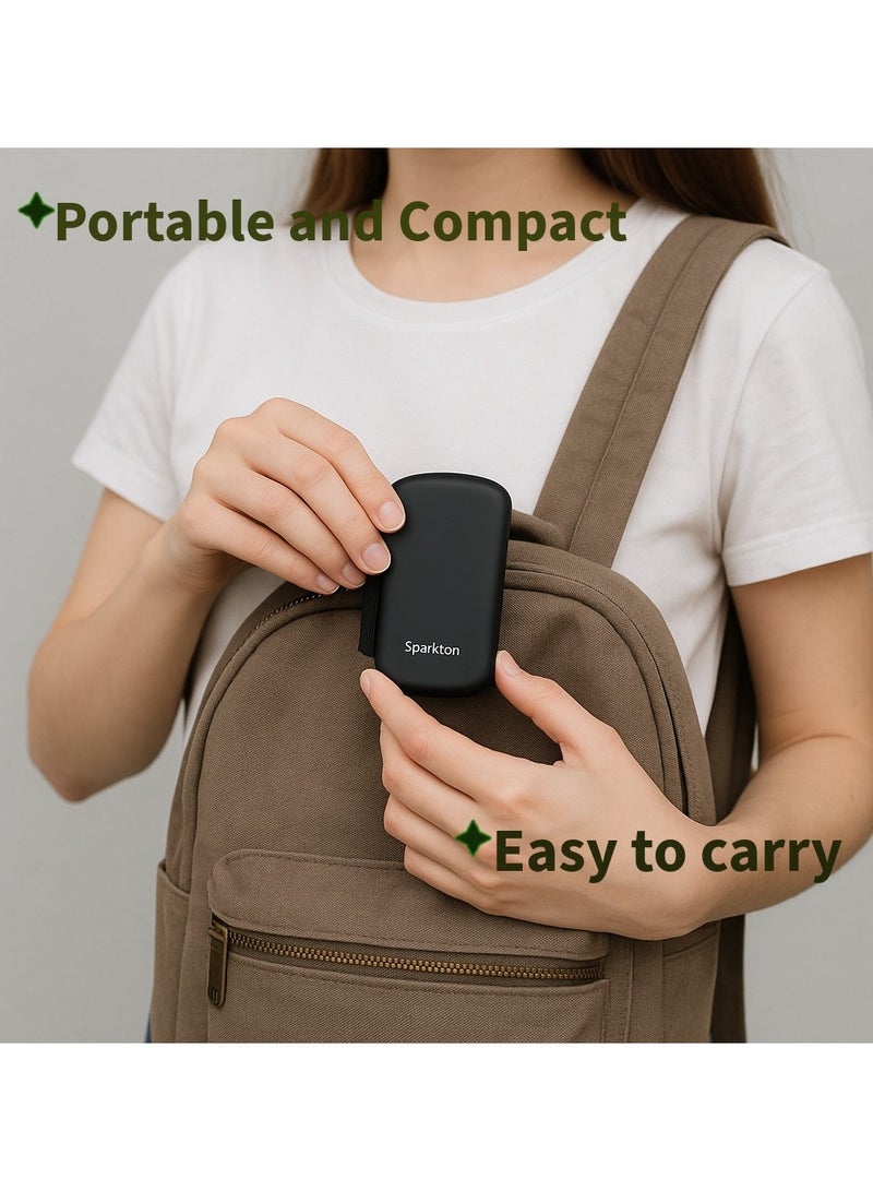 Sparkton 3 in 1 Foldable Wireless Charger  Multi Device Charging Station for iPhone Apple Watch, and AirPods  15W Fast Wireless Charging Stand. - Image 3