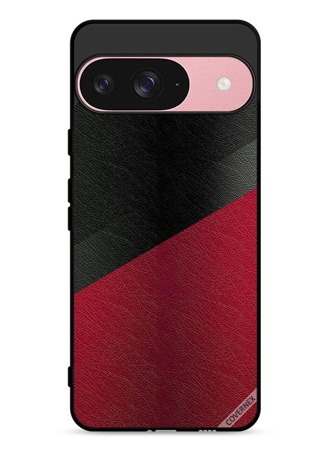 Covernex غطاء حماية لجهاز جوجل بيكسل 9 بنمط جلد - Image 1