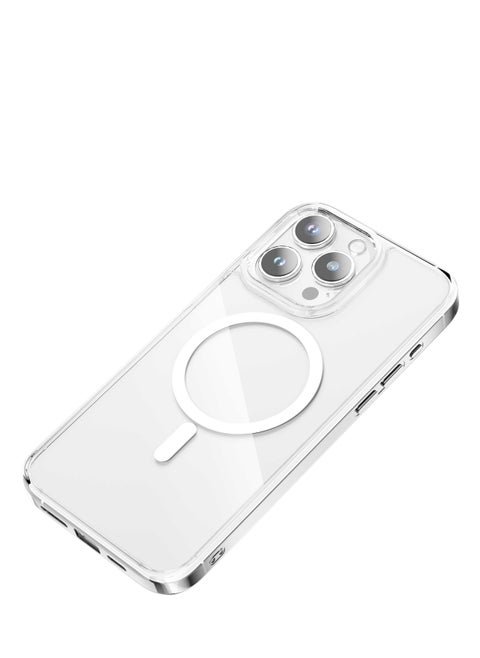 iPhone 15 Pro Magsafe Case / Crystal Clear / Anti Fingerprint / Precise Cutouts / Ultra Drop Protection / Camera Protection / Anti Scratch - Clear