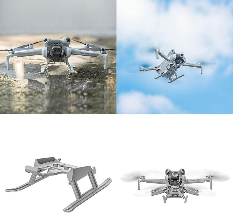 Quick Release Landing Gear Height Extender Protector Bracket Accessory For 4 Leg - Image 3