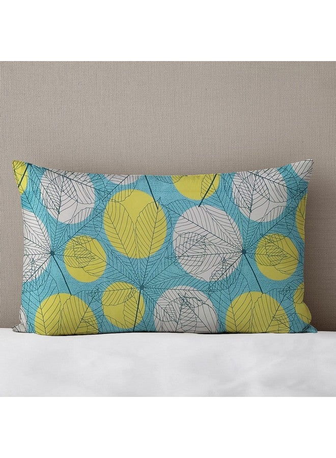 BSB HOME بي إس بي هوم ملاءة سرير مزدوجة من الألياف الدقيقة مطبوعة بتقنية 3D 144 Tc مع 2 غطاء وسادة بحجم كينغ قابلة للتنفس | خالية من التجاعيد | صيف | ملاءة علوية (أخضر فاتح وطباعة دوائر بيضاء، 90 × 90 بوصة) - Image 2