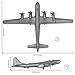 Tim Mee Toy TimMee WW2 B29 Superfortress Bomber Plane SilverGray Plastic Army Men Aircraft - Image 4