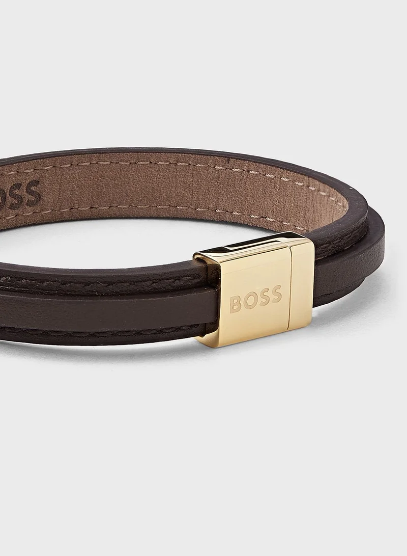 BOSS Grover Logo Bracelet
