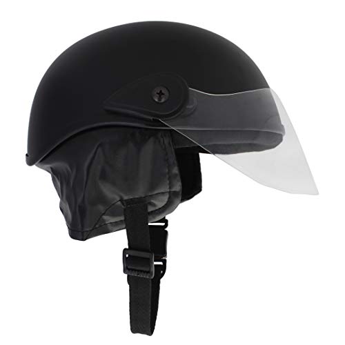 Sage Square High Hardness Shell Adjustable Junior Helmet for Kids (Black Matte, 3-12 Years) - Image 2