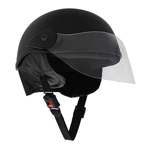Sage Square High Hardness Shell Adjustable Junior Helmet for Kids (Black Matte, 3-12 Years) - Image 3