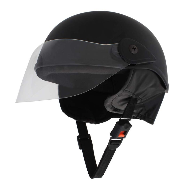 Sage Square High Hardness Shell Adjustable Junior Helmet for Kids (Black Matte, 3-12 Years) - Image 5