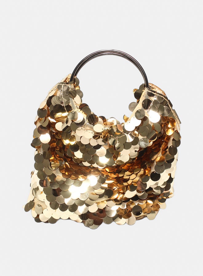 Glitter Women Shiny Bag - Gold - Image 1