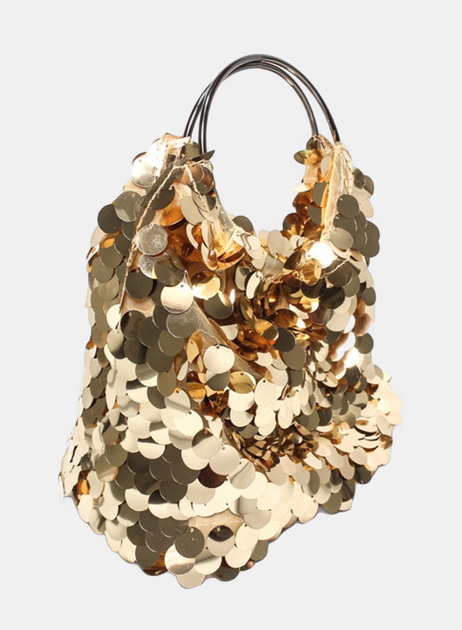Glitter Women Shiny Bag - Gold - Image 2