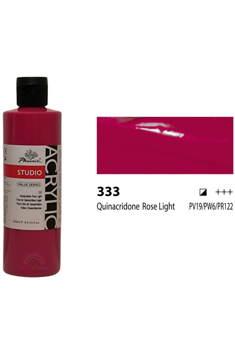 فينيكس ألوان أكريليك (وردي 333) 260 مل