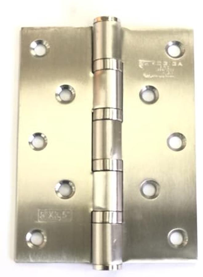 مفصلة باب من الفولاذ المقاوم للصدأ 5 × 3.5 بوصة - Image 1