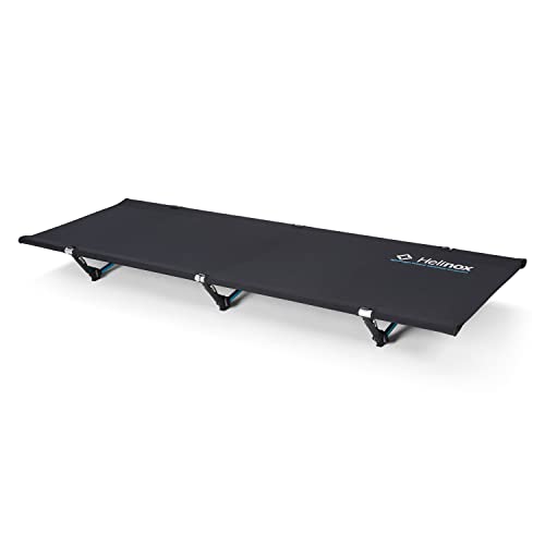 Helinox Cot One Lightweight, Compact, Collapsible, Portable Camping Cot, Regular, Black - Image 1