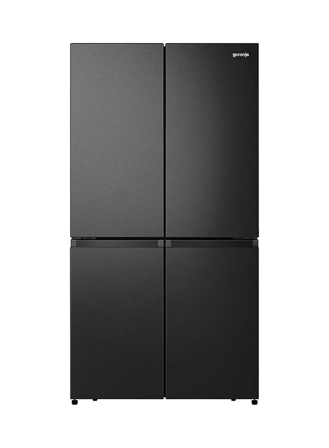Gorenje 4 Door Refrigerator NRM9181SB black - Image 1