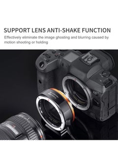 K&F Concept EF-EOS R Lens Adapter, Auto Focus EF/EF-S to EOS R Lens Mount Adapter Compatible with Canon EOS R, RP, R5, R6, R6II, R7, R8, R10, R50, R100 Cameras  - Image 3