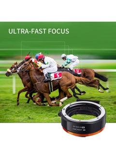 K&F Concept EF-EOS R Lens Adapter, Auto Focus EF/EF-S to EOS R Lens Mount Adapter Compatible with Canon EOS R, RP, R5, R6, R6II, R7, R8, R10, R50, R100 Cameras  - Image 2