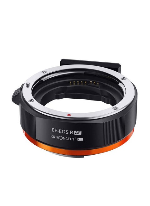 EF-EOS R Lens Adapter, Auto Focus EF/EF-S to EOS R Lens Mount Adapter Compatible with Canon EOS R, RP, R5, R6, R6II, R7, R8, R10, R50, R100 Cameras