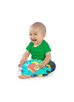 Bright Starts Bright Starts Fuzzy Feelies Tropical Trio Soothing Blankie (30 x 36 cm)  - Image 3