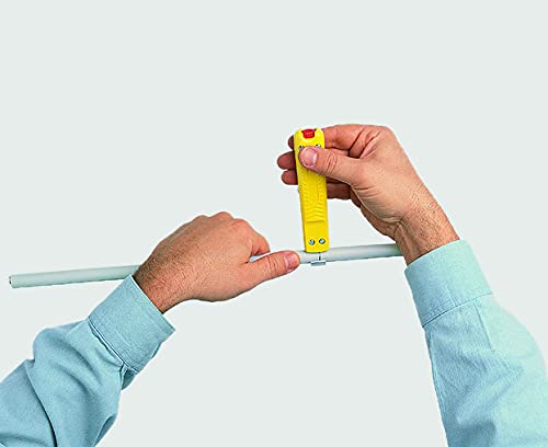 Jokari 10270 Secura Cable Stripping Knife for All Standard Round Cables, No. 27, 13.2cm L x 2.9cm W x 3.5cm H - Image 3