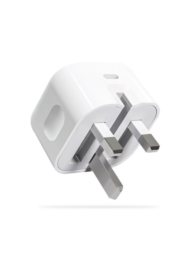 iPhone 20W fast charger |USB C wall fast charger adapter with 1m USB C to Lightning cable - Image 1