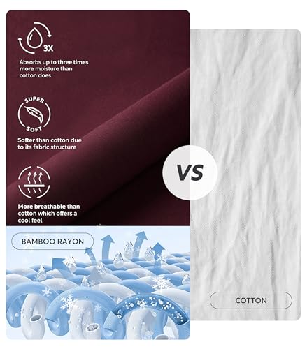 Separatec Mens Underwear Dual Pouch Boxer Briefs Moisture Wicking & Breathable ComfortSoft Underwear with Fly 3 or 6 Pack(L,Navy Blue/Olive Green/Maroon) - Image 4