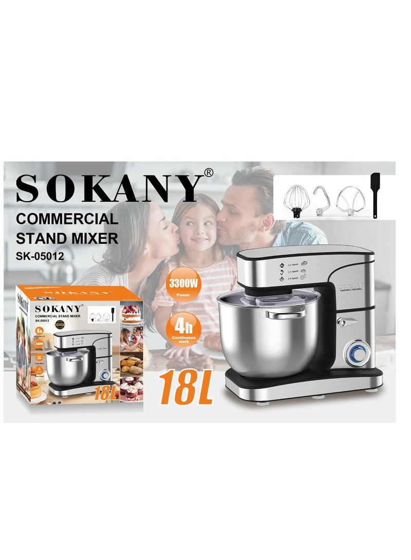 سوكاني SK-05012 عجانه سوكانى 18لتر 3300وات  - Image 2