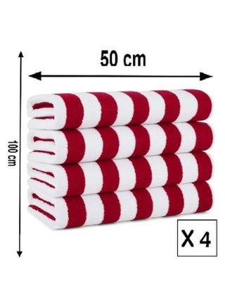 Signoola 4 Kids Beach towels 50 x 100 cm Red Stripes, 100% cotton. - pzsku/Z6422FD416F8FE0D7D3A5Z/45/_/1717315268/f54557e5-6503-4a57-a410-a4616c243ceb