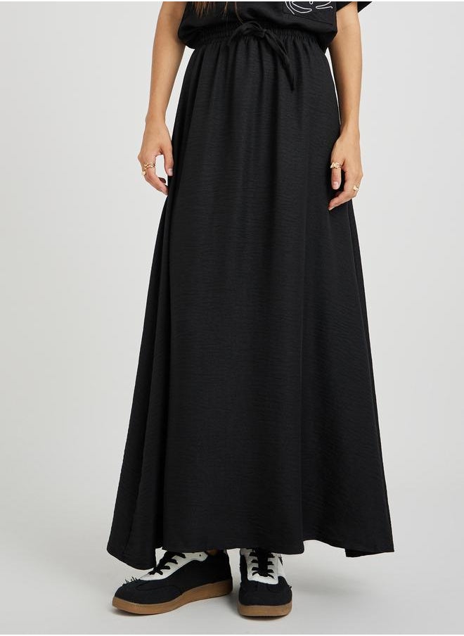 Take Two Take Two Embroidered Square Neck Top and Drawstring Skirt Co-Ords  - Image 4