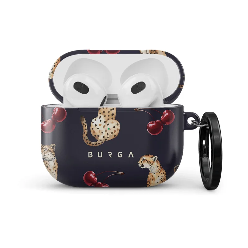 BURGA Burga AirPods 3 Cougar Protective Elegant Case For Apple AirPods, Cover Charging LED Visible, Scratch-Resistant, Shockproof Case
