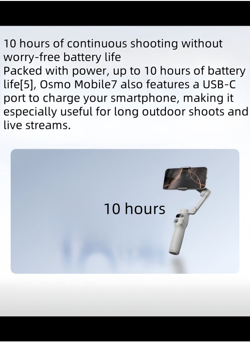 dji Osmo Mobile7's latest smartphone gimbal is updated to 7.0 and supports gimbal-phone charging  - Image 2