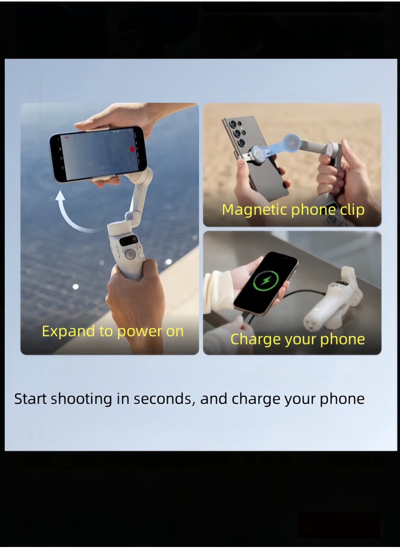 dji Osmo Mobile7's latest smartphone gimbal is updated to 7.0 and supports gimbal-phone charging  - Image 4