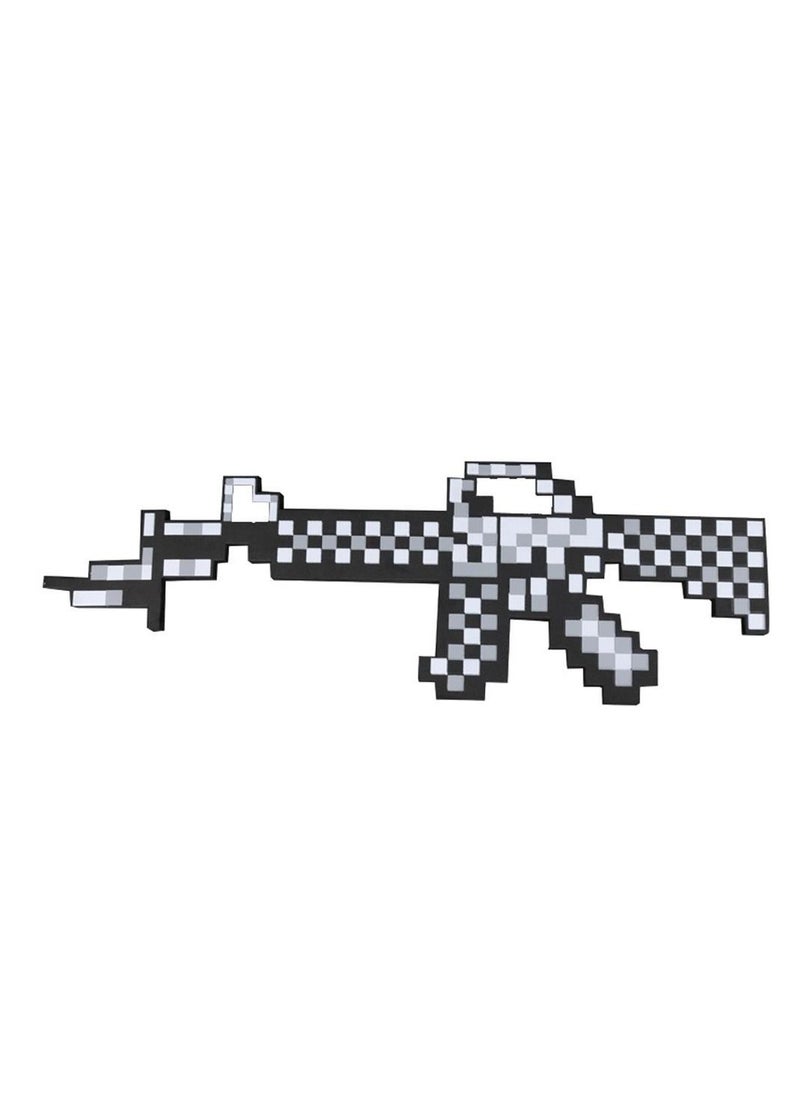 Generic - Minecraft gray machine gun, camouflage toy, foam toy, 60 cm - Image 1