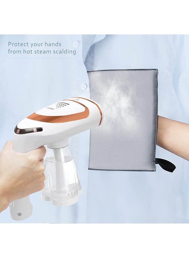 Garment Steamer Ironing Glove, Waterproof Anti Steam Mitt with Finger Loop, Complete Care Protective Garment Steaming Mitt, Heat Resistant Gloves for Clothes Steamers (Large)  - Image 2