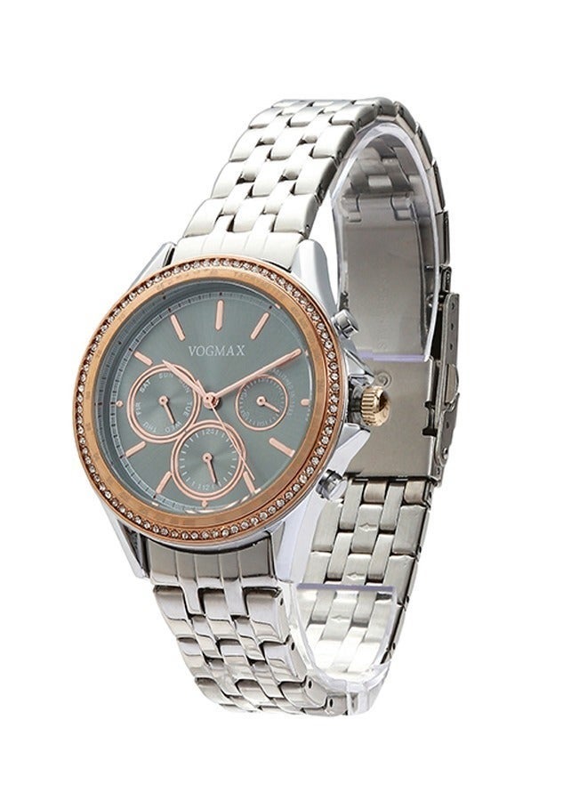 VOGMAX men's Waterproof Wrist Watch Water Resistance Quartz Round Watch - Image 2