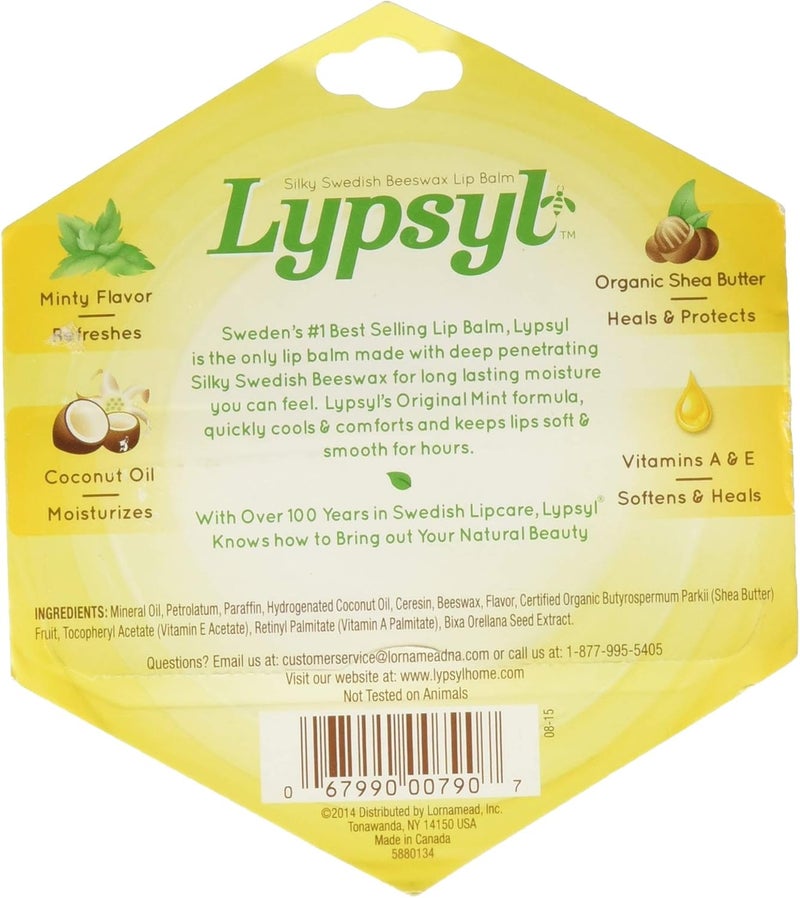 Lypsyl Intense Protection Original Mint Lip Balm - 0.10 oz - Image 2