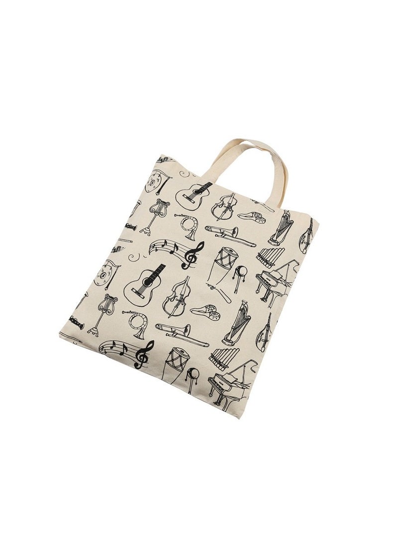 Goolsky Economical 16"x15" Cotton Tote Bags, Lightweight Medium Reusable Grocery Shopping Cloth Bag, Suitable for DIY, Advertising, Promotion, Gift, Activity  - Image 2