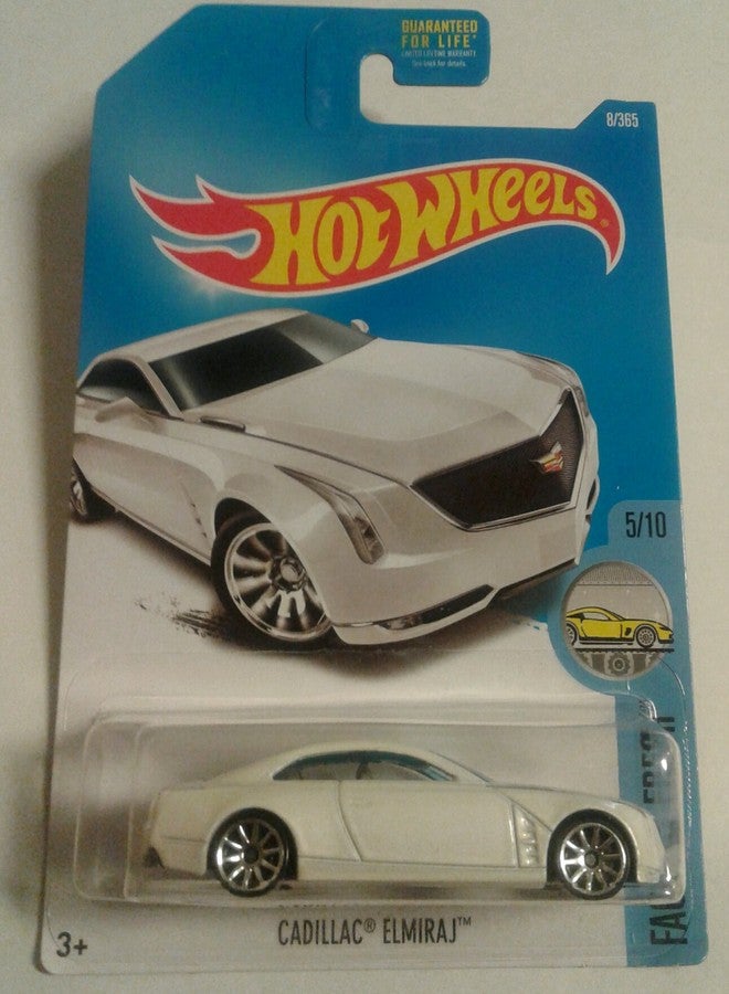 Hot Wheels 2017 Factory Fresh Cadillac Elmiraj 8/365, White - Image 1