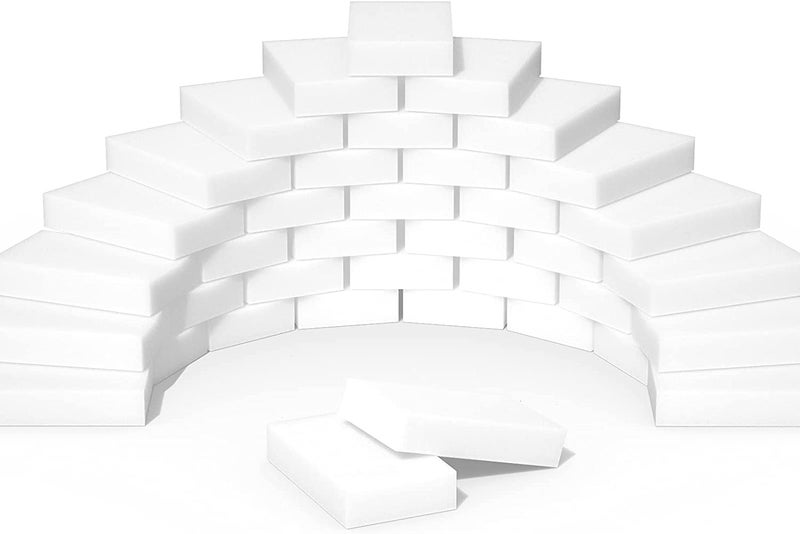 MTROYALDIA Magic Sponge Eraser, 40 Pack Premium Melamine Sponge Foam Cleaning Pads, Non-Scratch Scrub Sponge, Household Cleaning Kitchen Dish Sponges - Image 1