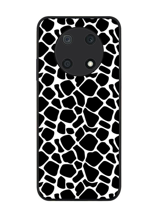 Stylizedd Rugged Black edge case for Huawei nova Y90 Slim fit Soft Case Flexible Rubber Edges Anti Drop TPU Gel Thin Cover - Cow Skin Print  - Image 1