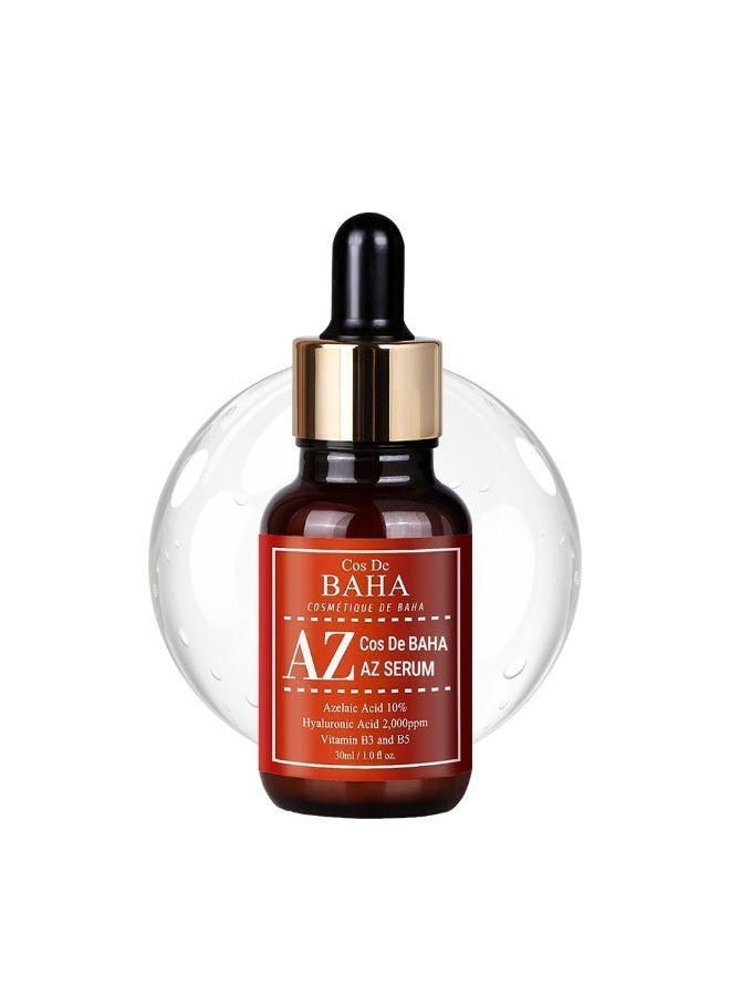 COS DE BAHA Azelaic Acid 10% & Vitamin C 15% Serum Set - Azelaic Acid Face Serum with Niacinamide & Panthenol for Dark Spots, Redness & Acne-Prone Skin + Vitamin C Ascorbic Acid 15% Brightening Serum for Hyperpigmentation, Uneven Skin Tone & Radiance - Korean Skincare Duo, 2 x 30ml - Image 4